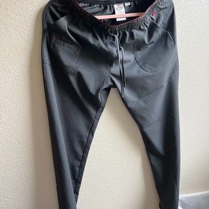 Womens Scrub pants HeartSoul - Medium Petite in Pewter Grey